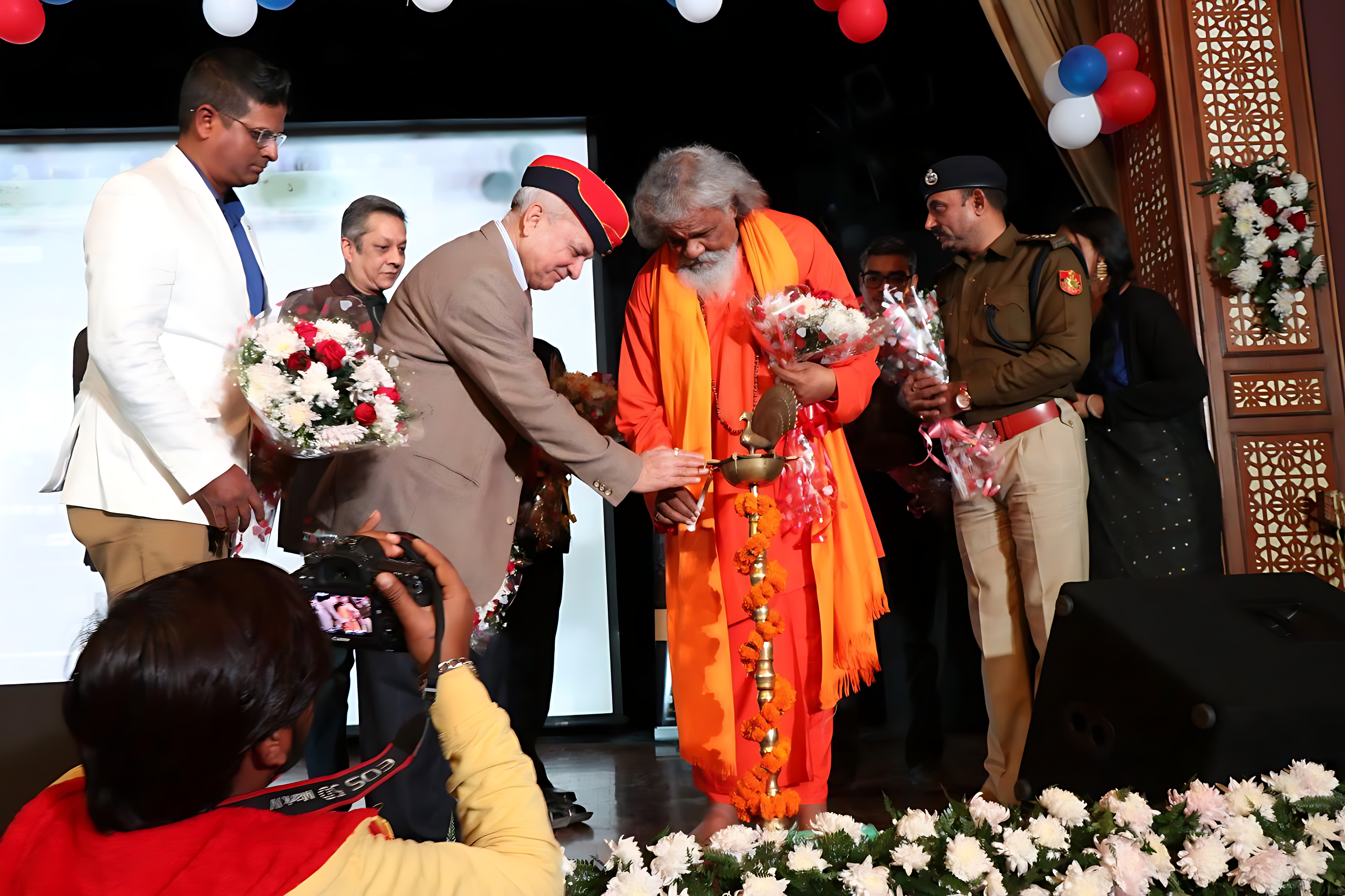 Dignitaries and awards